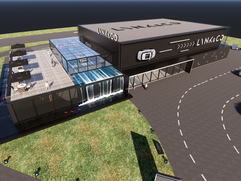 領(lǐng)克汽車(chē)體驗(yàn)中心